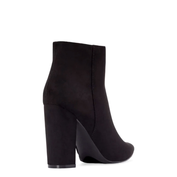 Rosamund Black Ankle Heeled Bootie - Picture 2 of 3